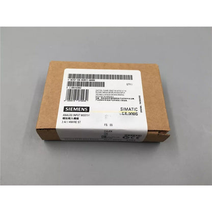Siemens SIMATIC ET 200S Analog Input Module 6ES7134-4GB11-0AB0, Original Packaging, for industrial automation.