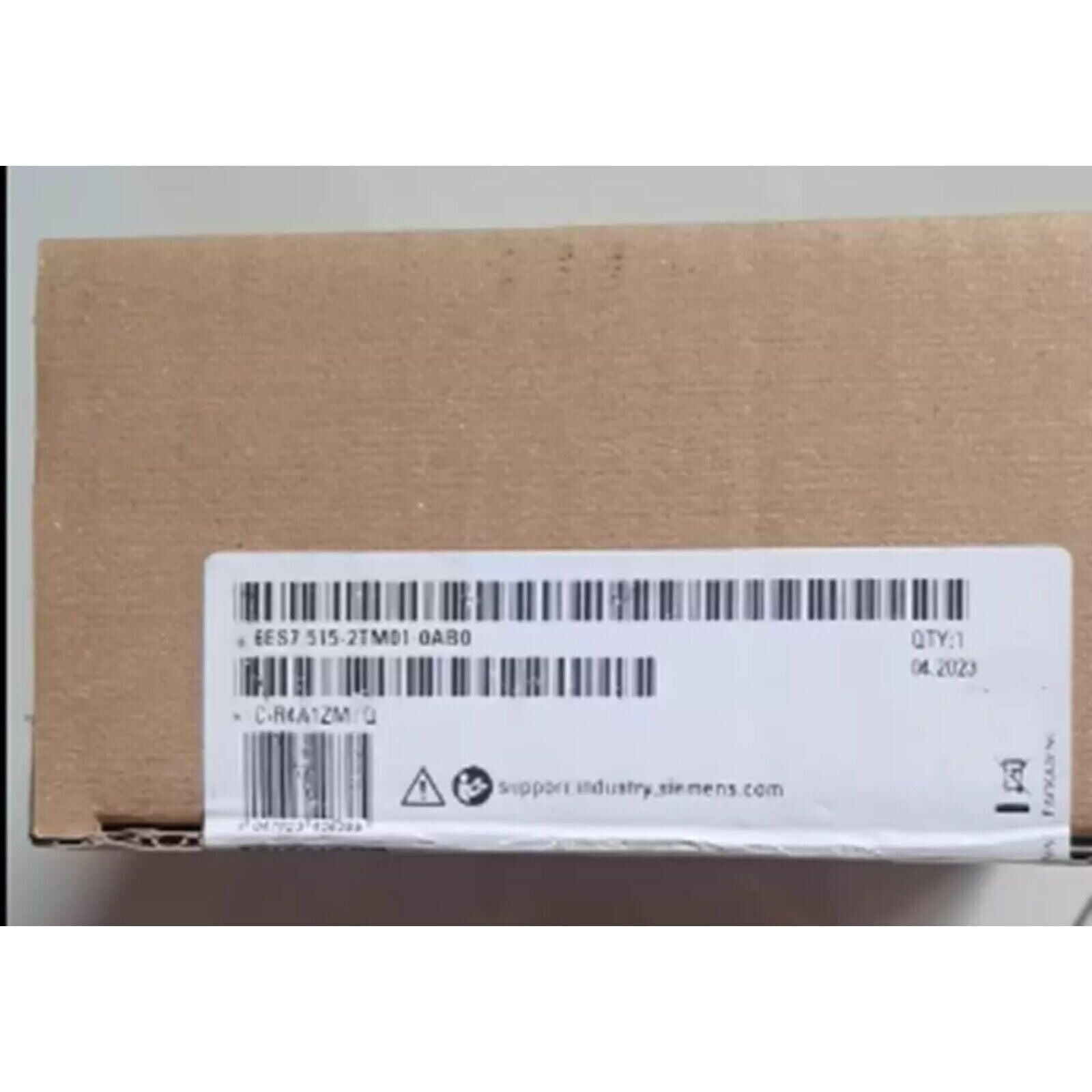 Siemens S7-1500T PLC module box with label, 6ES7 515-2TM01-0AB0, QTY:1, 04.
