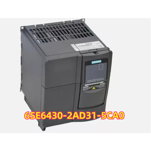 Siemens MICROMASTER 430 without filter, model 6SE6430-2AD31-5CA0, industrial automation part.