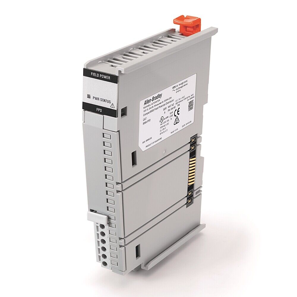 Allen-Bradley 5069-FPD Compact 5000 I/O Field Potential Distributor, gray industrial automation PLC module