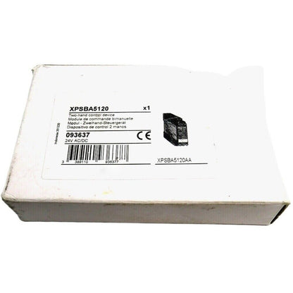 Schneider XPSBA5120 Safety Relay, 24V AC/DC, Industrial Automation Part