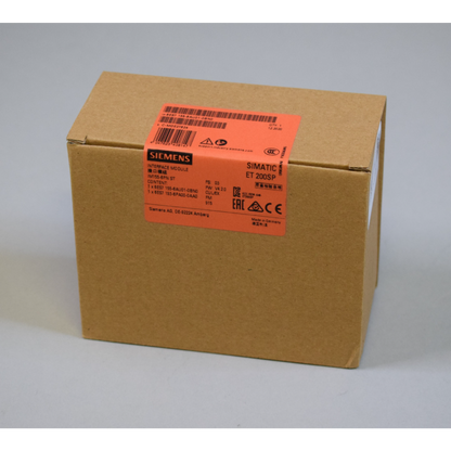 Siemens SIMATIC ET 200SP Interface Module in original packaging, model 6ES7 155-6AU01-0BN0, distributed I/O system part.