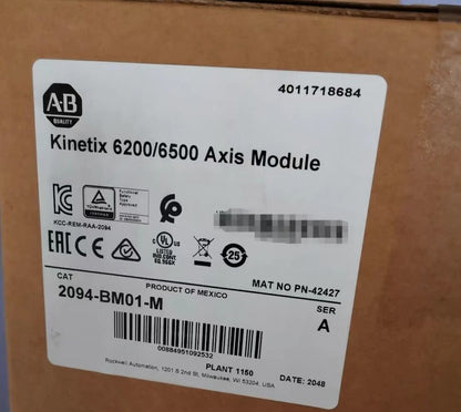 Allen-Bradley 2094-BM01-M KINETIX 6200/6500 AXIS POWER MODULE 9A NEW IN BOX