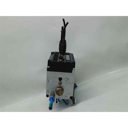 Festo CPV10-GE-ASI-8E8A-ZM8 Valve Terminal, industrial automation part, silver and black components