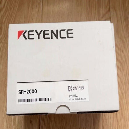 Keyence SR-2000 Barcode Reader Box. Includes ID and 2D Code Reader, Industrial Automation