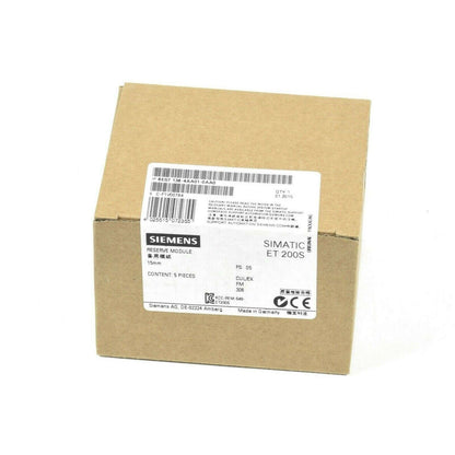 Siemens SIMATIC ET 200S DP Reserve Module in box, 6ES7 138-4AA01-0AA0, industrial automation part, PLC module