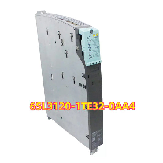 Siemens SINAMICS S120 6SL3120-1TE32-0AA4 Single Motor Module, industrial automation part.