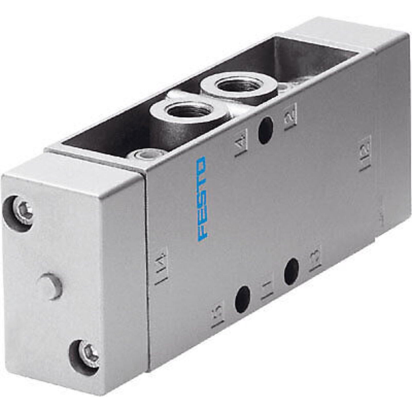 Festo JDH-5-1/8 Pneumatic Valve, silver industrial automation component