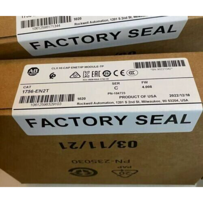 Allen-Bradley 1756-EN2T SER C ControlLogix EtherNet/IP Module 1756EN2T New ! AB