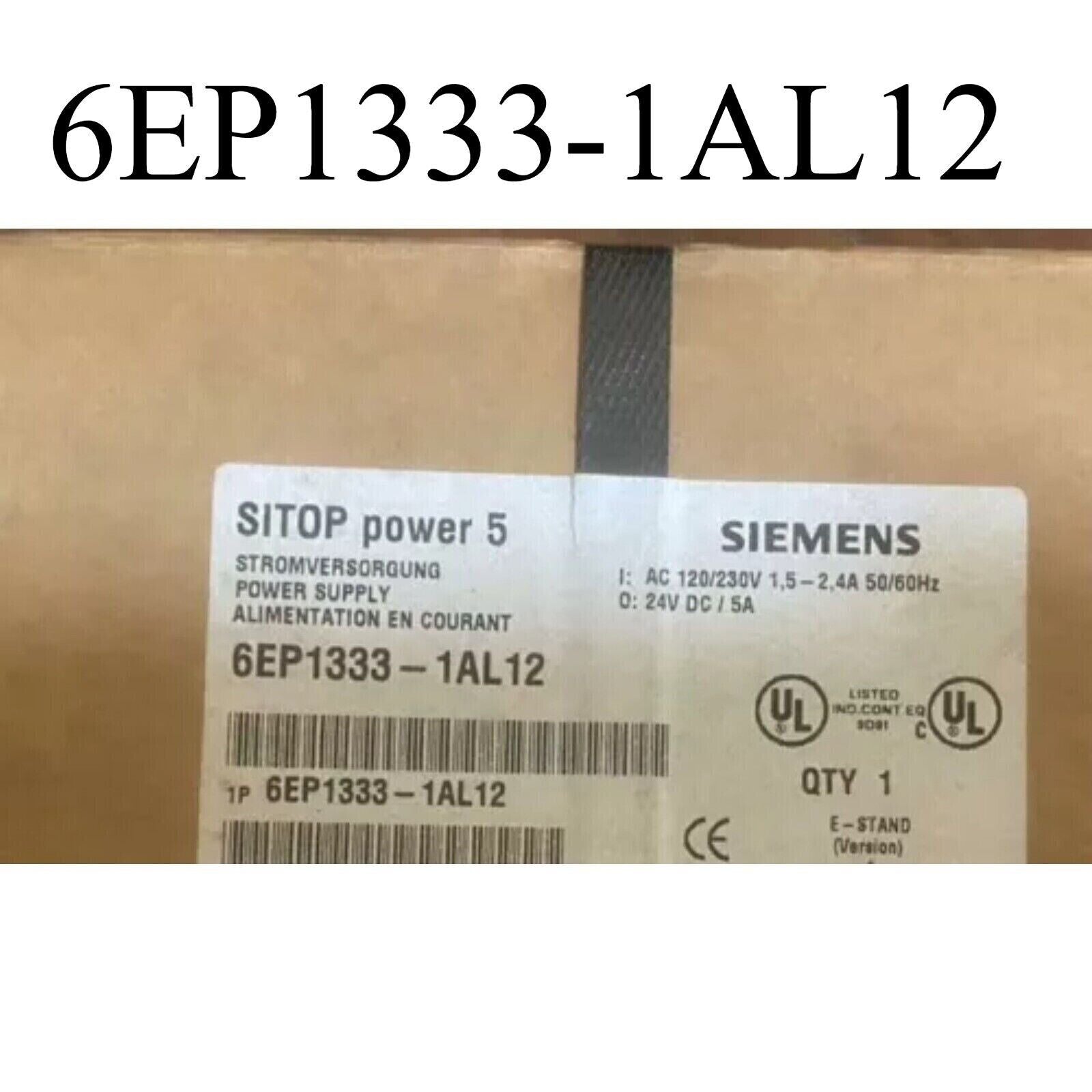 Siemens SITOP power supply 6EP1333-1AL12, industrial automation component.