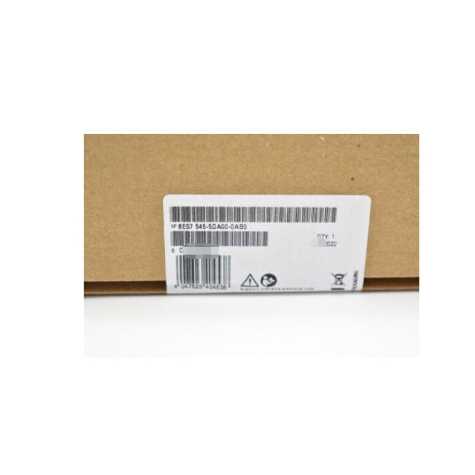 Siemens SIMATIC DP CM PROFIBUS DP module label, 6ES7545-5DA00-0AB0 part number