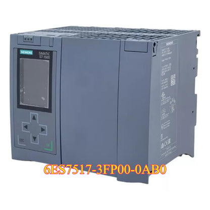 Siemens SIMATIC S7-1500 PLC Module 6ES7517-3FP00-0AB0, grey industrial automation equipment