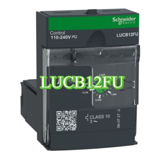 Schneider Electric LUCB12FU Control Unit Circuit Breaker, Black and Green
