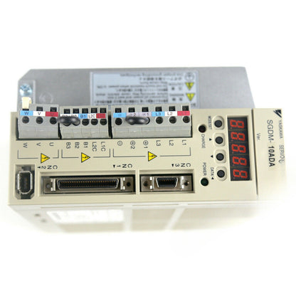 Yaskawa SGDM-10ADA Servo Drive, Industrial Automation Part, featuring 8888 display, with ports and terminals.