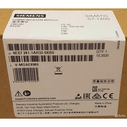 PLC | Siemens | 6ES7 241-1AH32-0XB0 SIMATIC S7-1200 CM 1241 6ES7241-1AH32-0XB0