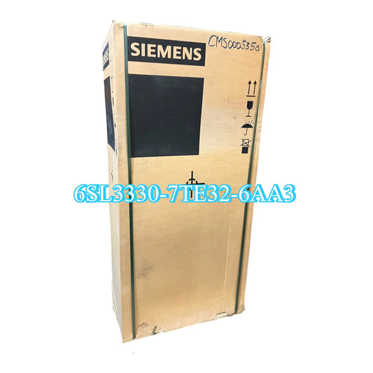 Siemens S120 Active Line Module in cardboard box, 6SL3330-7TE32-6AA3