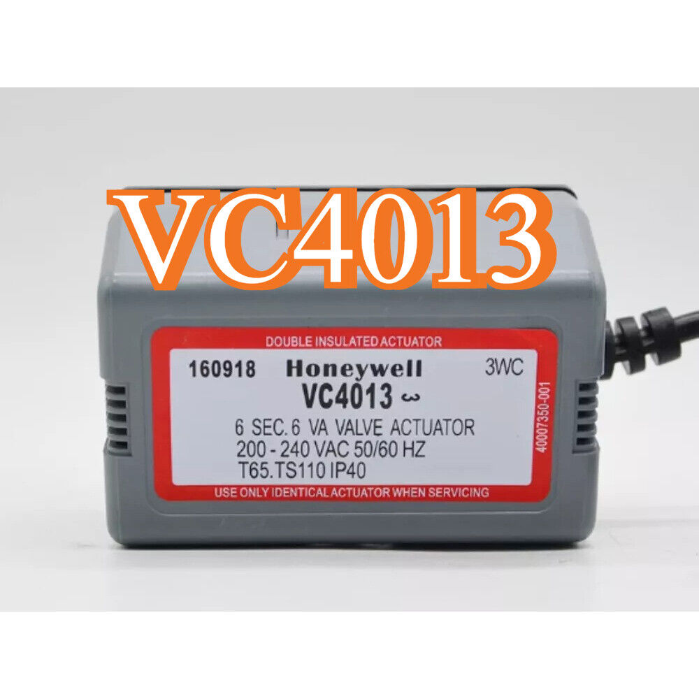 Honeywell VC4013 Valve Actuator, double insulated, 6 Sec. 6 VA, 200-240VAC