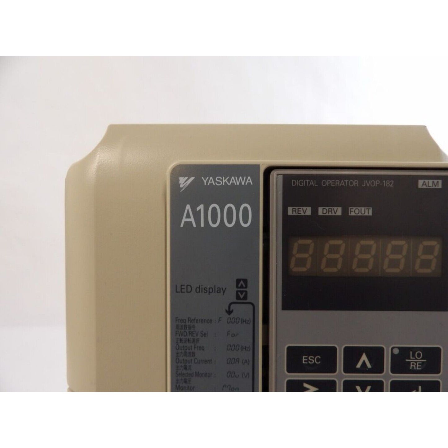 Inverter | YASKAWA | CIMR-AA2M0030FAA Digital Operator Inverter AC Drive A1000 Working Spare