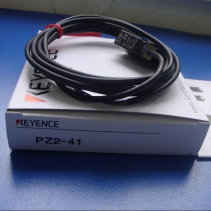 Keyence PZ2-41 photoelectric sensor with cable, new industrial automation part.