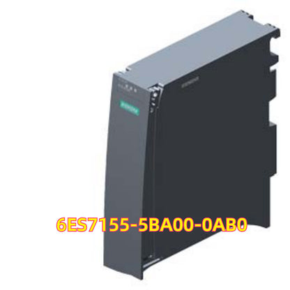 Siemens SIMATIC ET 200MP PLC module 6ES7155-5BA00-0AB0, dark gray industrial automation equipment