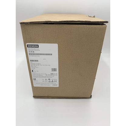 Siemens MICROMASTER 420 Frequency Converter in Brown Cardboard Box. Model 6SE6420-2AD27-5CA1, industrial automation part.