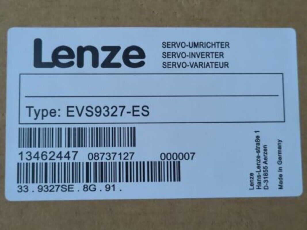 EVS9327-ES 1 brand new LENZE SERVO frequency converter EVS9327-ES