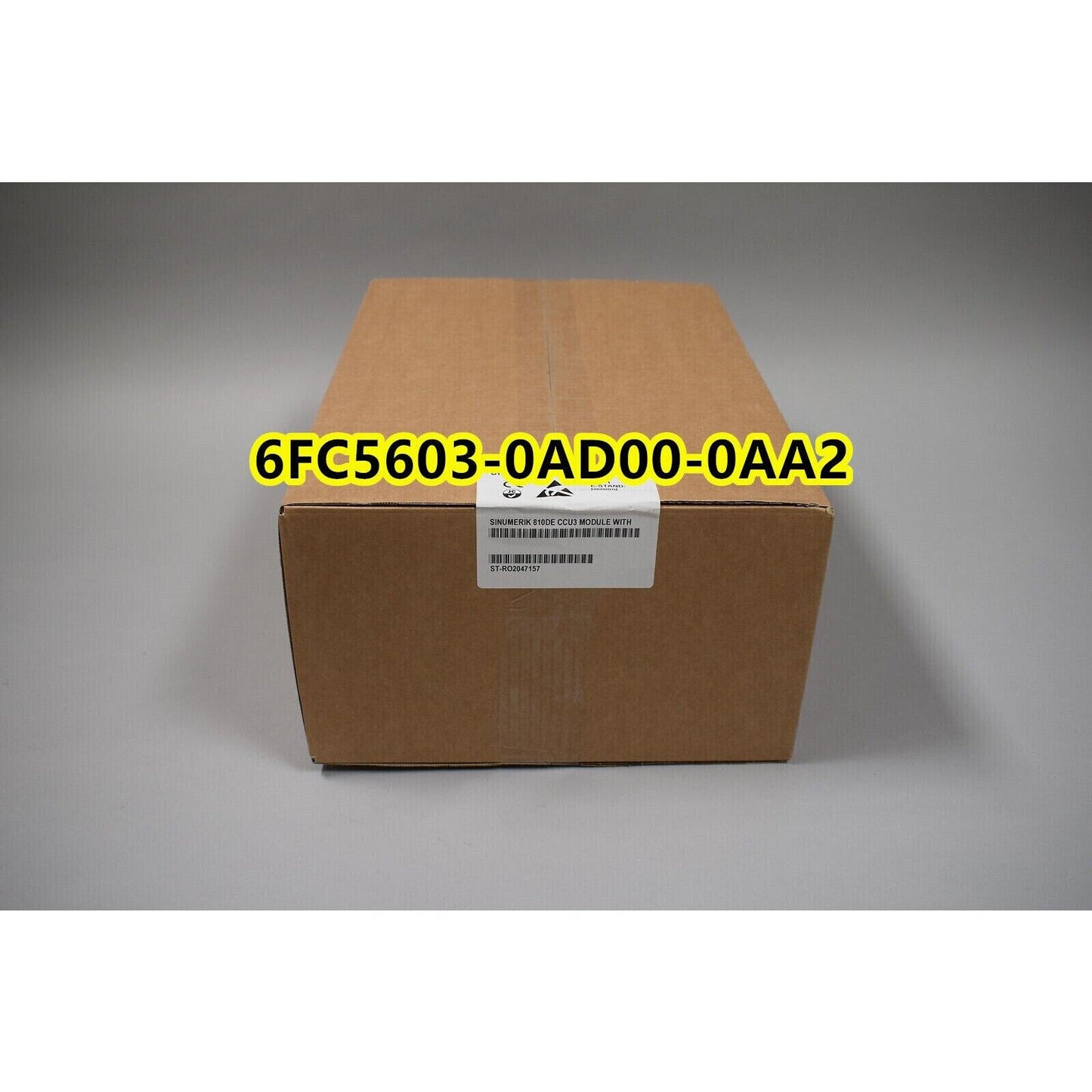 Siemens SINUMERIK 6FC5603-0AD00-0AA2 CCU3 Module in brown cardboard box, PLC module