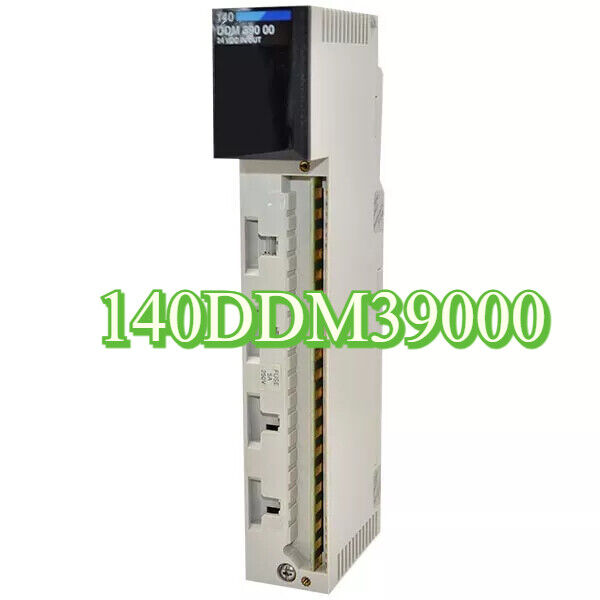 Schneider 140DDM39000 PLC module, white and gray industrial automation component, in-box, fast shipping.