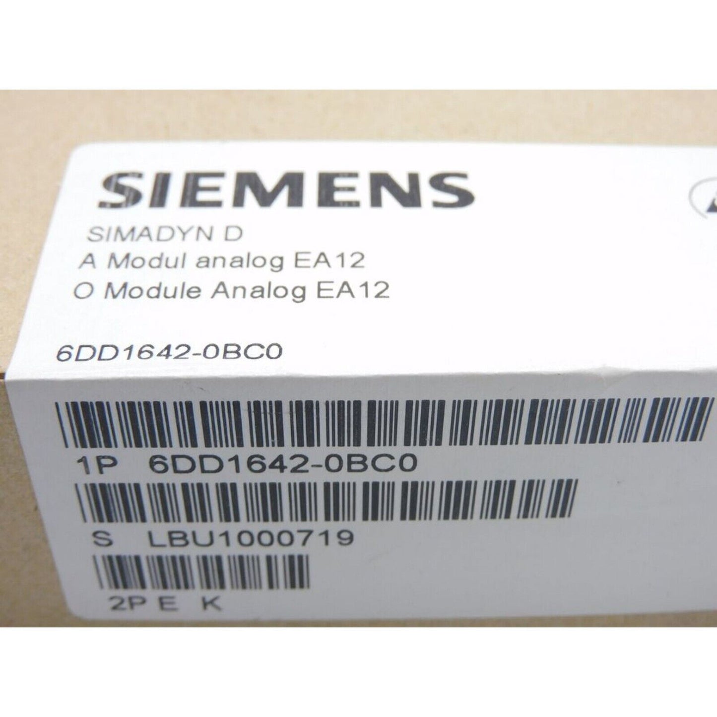 PLC | Siemens | 6DD1642-0BC0 6DD1 642-0BC0 SIMADYN D ANALOG OUTPUT MODULE EA12 8AO