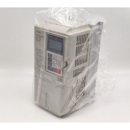 Yaskawa Varispeed G7 general-purpose inverter, beige casing, new industrial automation part