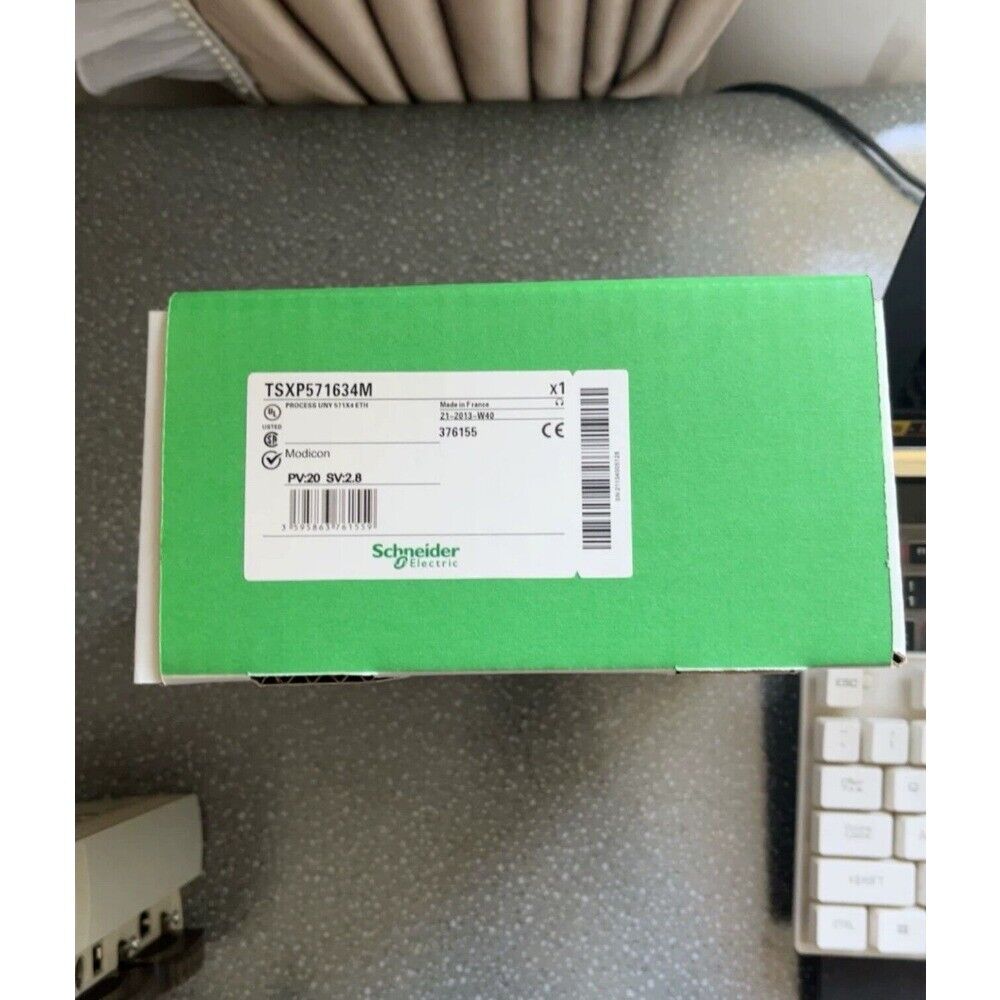 Schneider Electric TSXP571634M PLC Module Box, PV:20 SV:2.8, Industrial Automation