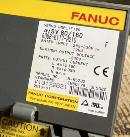 FANUC A06B-6117-H210 Servo Amplifier, Industrial Automation Part