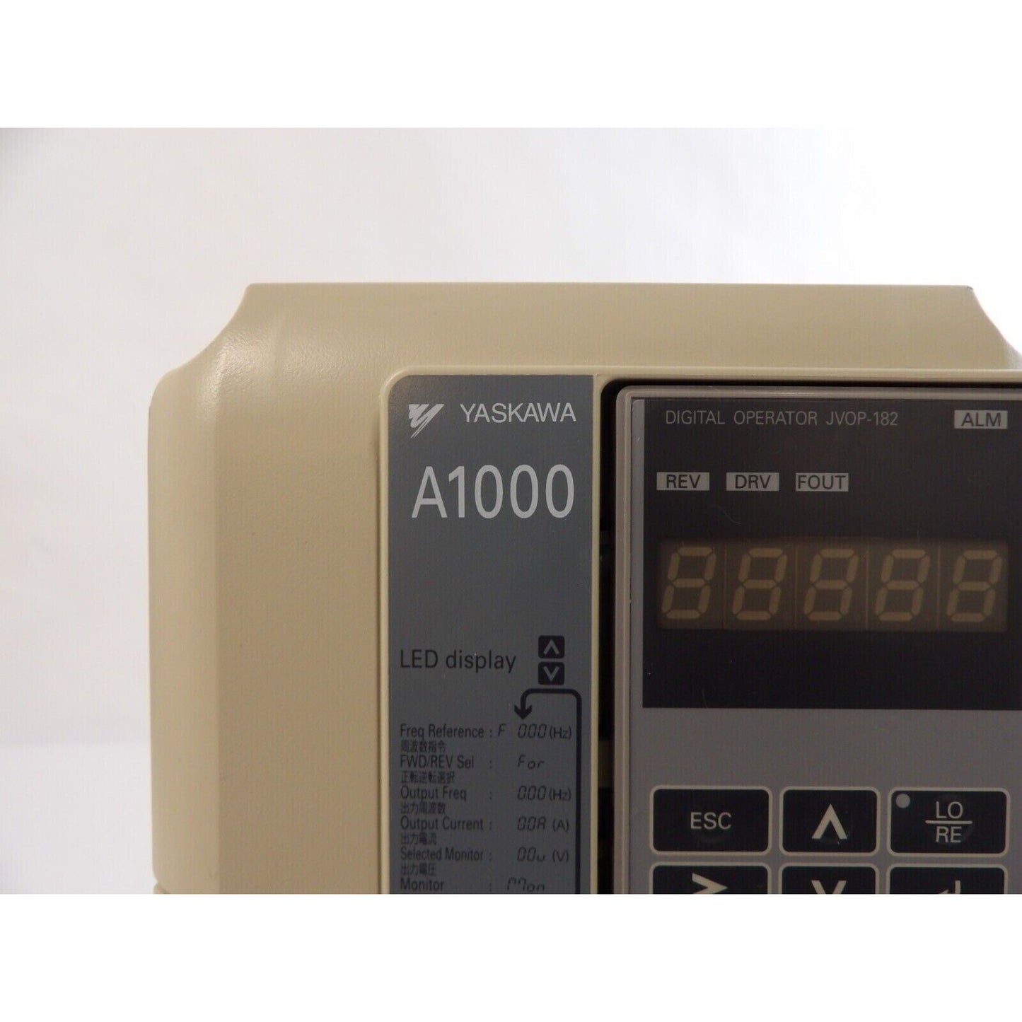 Inverter | YASKAWA | CIMR-AA2M0030FAA Digital Operator Inverter AC Drive A1000 Working Spare