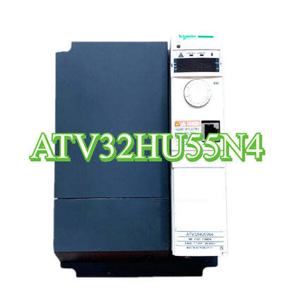 Schneider ATV32HU55N4 Inverter, new in box, industrial automation equipment.