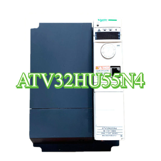Schneider ATV32HU55N4 Inverter, new in box, industrial automation equipment.