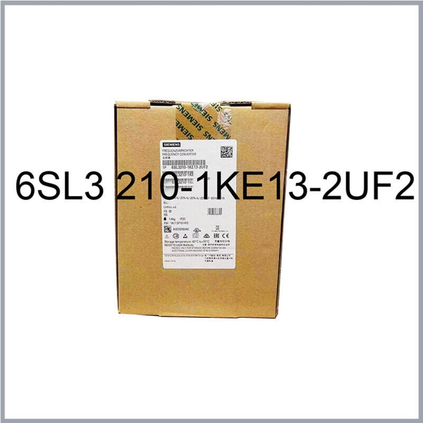 SINAMICS G120C | Siemens | 6SL3 210-1KE13-2UF2 6SL3210-1KE13-2UF2 SINAMICS G120C5.5KW Converter