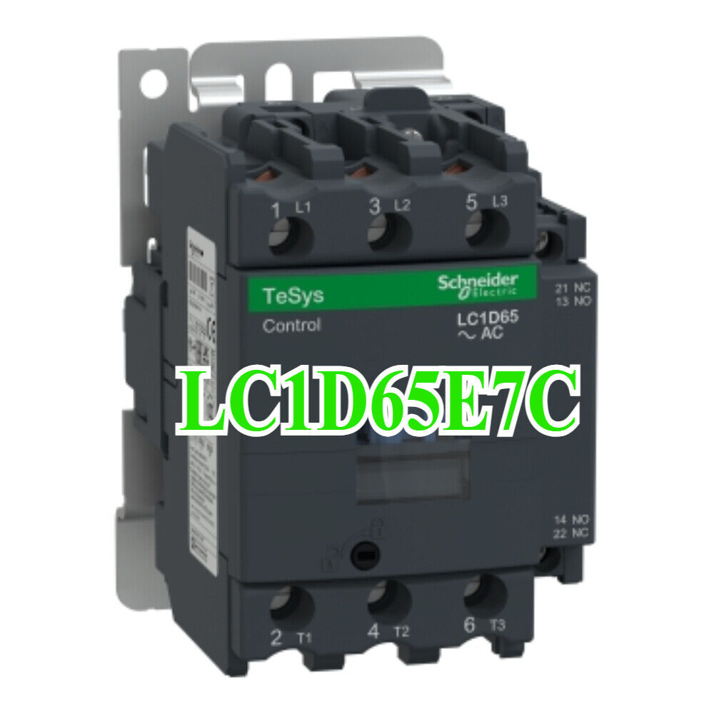 Schneider Electric LC1D65E7C Contactor - Industrial automation part