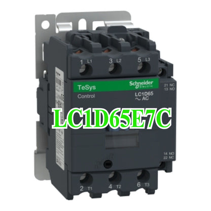Schneider Electric LC1D65E7C Contactor - Industrial automation part