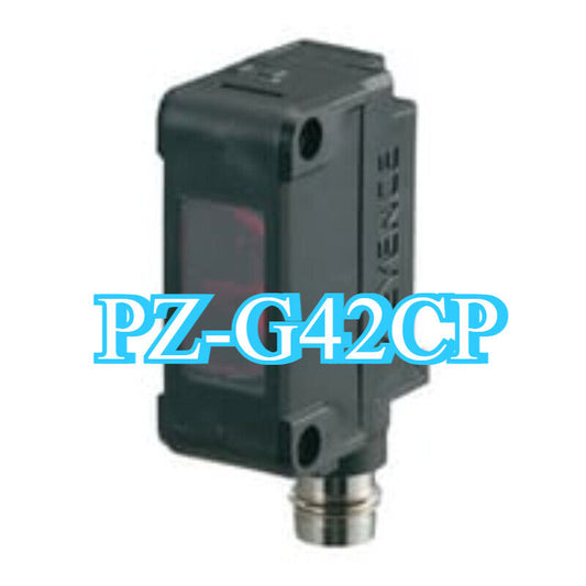 Keyence PZ-G42CP Photoelectric Switch Sensor, black with silver connector