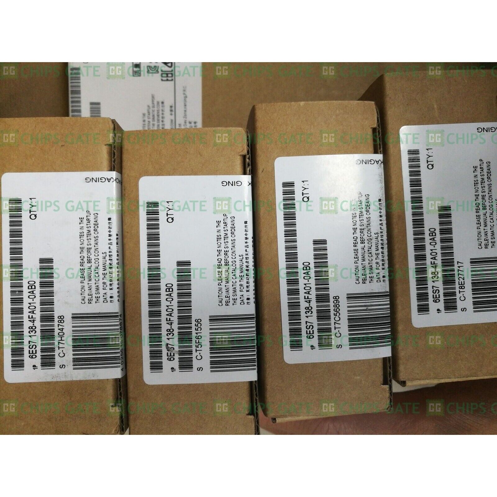 Siemens 6ES7 138-4FA01-0AB0 DP ELECTRON MODULE boxes, industrial PLC spare parts, QTY:1