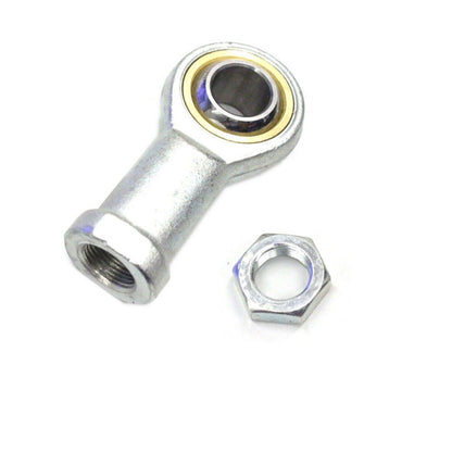 Festo SGS-M20X1,5 Rod Eye, industrial automation part, with nut, metal construction, white background