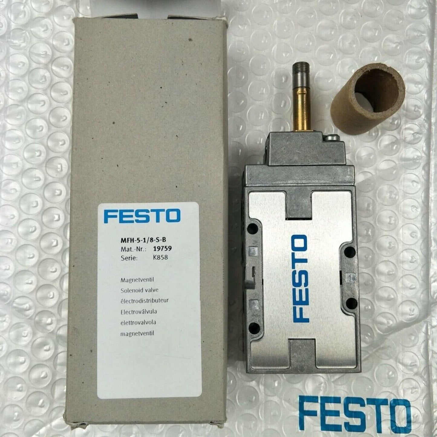 FESTO MFH-5-1/8-S Solenoid Valve, industrial automation part