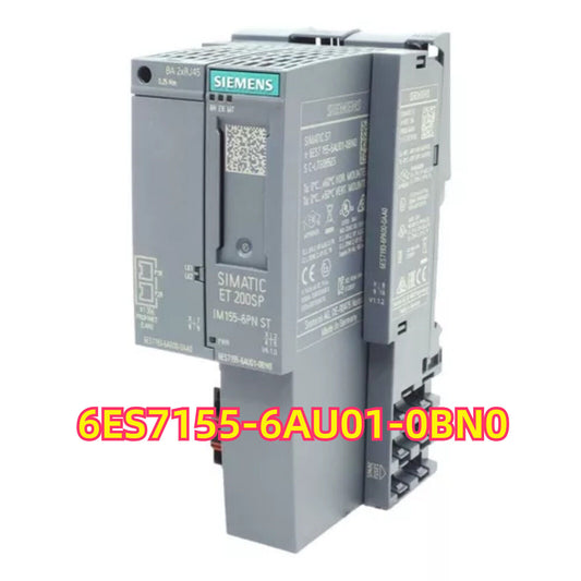 SIMATIC ET 200SP IM 155-6PN ST interface module, grey Siemens PROFINET module 6ES7155-6AU01-0BN0