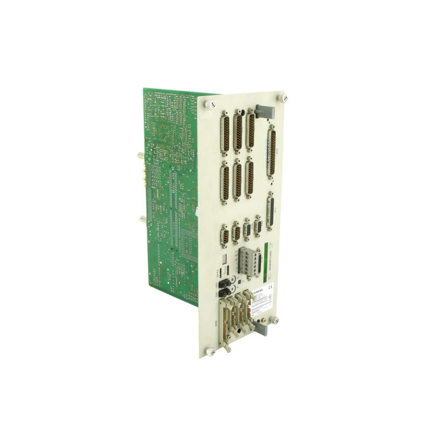 Siemens SINUMERIK 810D CCU2 module industrial automation part with multiple ports.