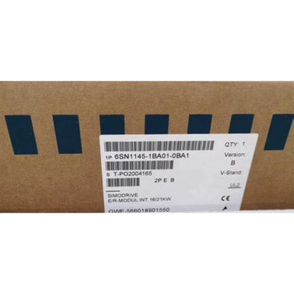 Siemens SIMODRIVE E/R-MODUL INT 16/21KW, Part Number 6SN1145-1BA01-0BA1, Industrial Automation Component