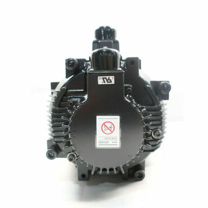 YASKAWA SGMG-09A2ABC servo motor, black, industrial automation equipment.