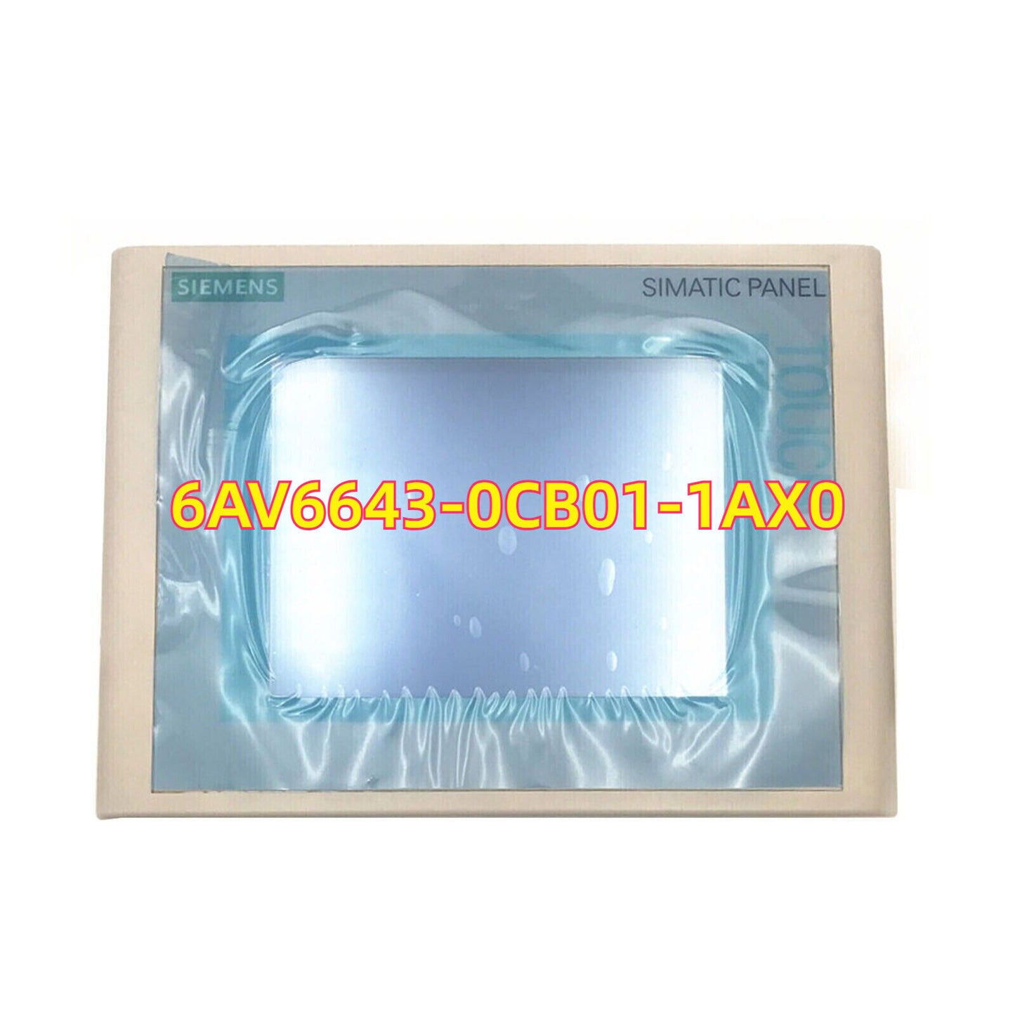 Siemens SIMATIC MP 277 8" Panel, model 6AV6643-0CB01-1AX0, industrial automation part.