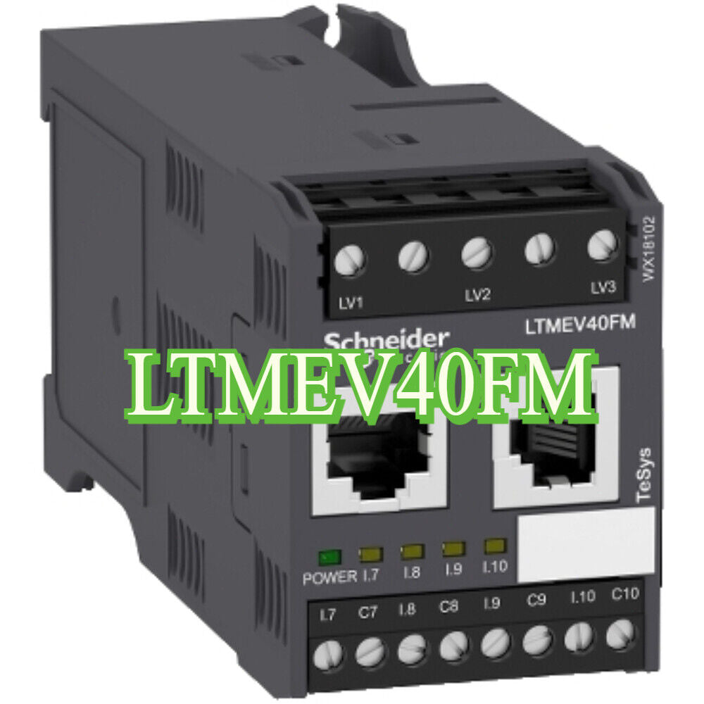 Schneider LTMEV40FM Contactor Expansion Module, Industrial Automation Part