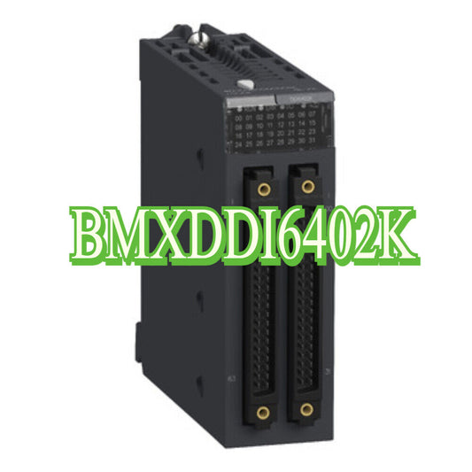 PLC Schneider BMXDDI6402K module, front view, new in box