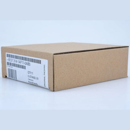 Siemens SIMATIC S7-300 CPU 314 in original packaging, product code 6ES7 314-1AF11-0AB0. Industrial automation part.